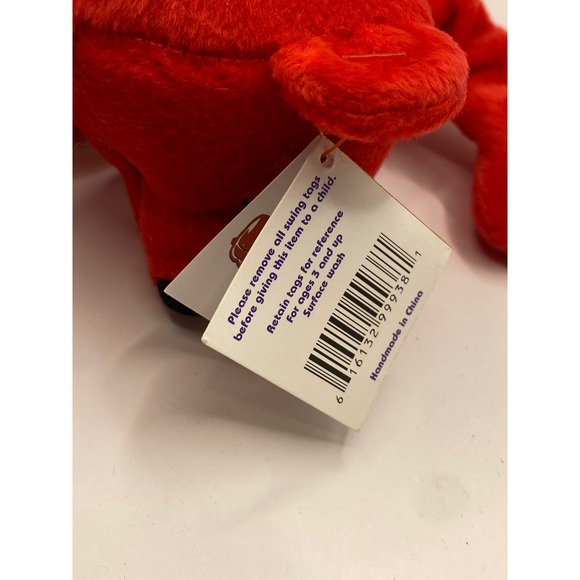 Vintage Salvinos Bammers Nomar Garciaparra 5 Opening Day Red Teddy Bear Plush - Picture 9 of 10